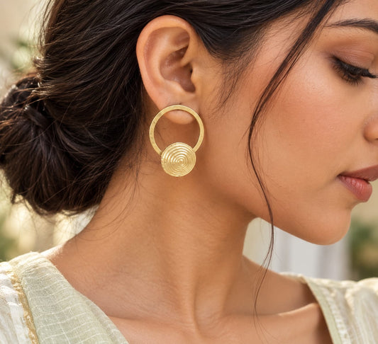 Miharu Chakra Dokra Earrings DEr181