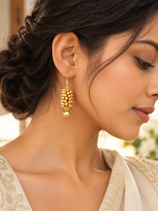 Miharu Guchha Dokra Earrings DEr178