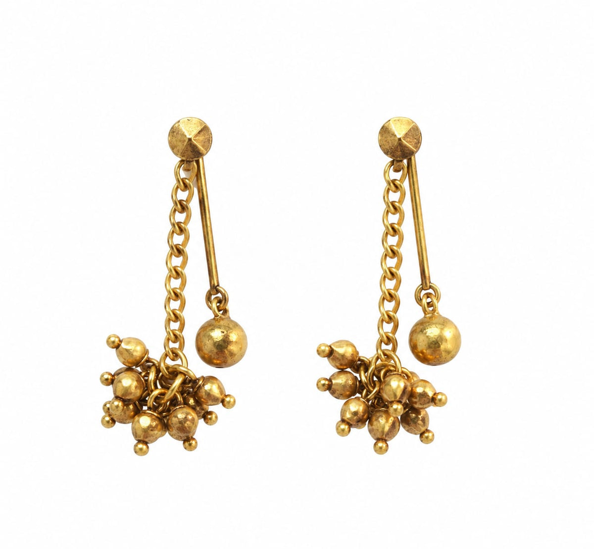 Miharu Katha Dokra Earrings DEr185