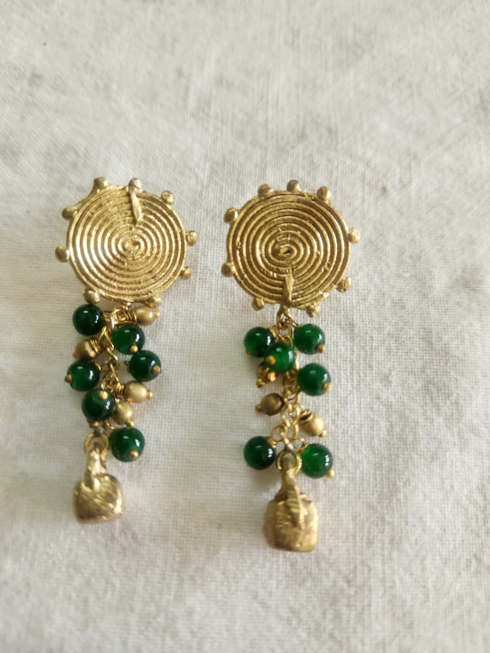 Miharu Samaira Dokra Earrings DEr170
