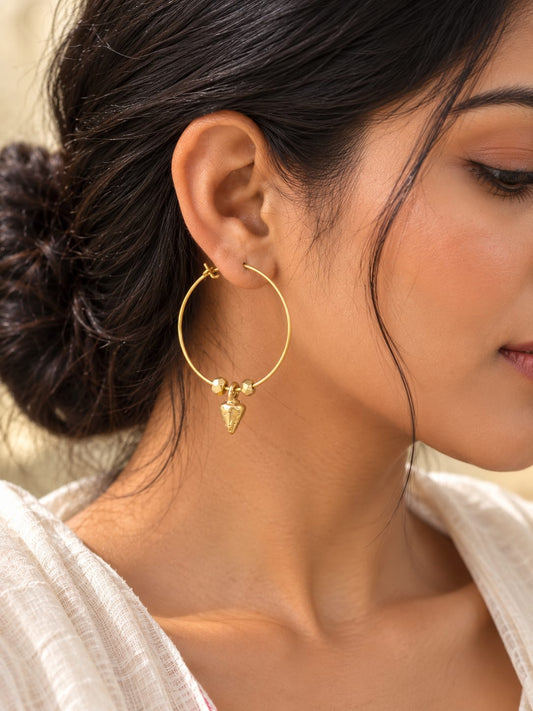 Miharu Kankan Dokra Earrings DEr182