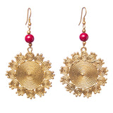 Geometric Circular Hook Earrings DEr67