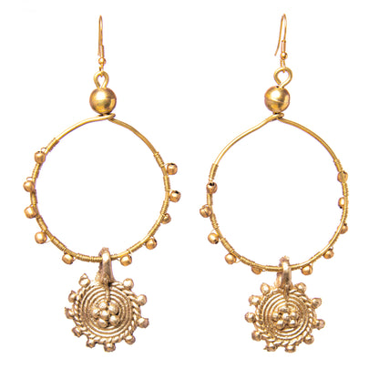 Gold Tone Brass Rings DEr66