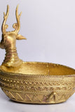 Dhokra Deer Side Table Tray DSt004