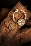 Phalgunī Ring Round Studs
