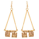 Square Danging Earrings DEr61