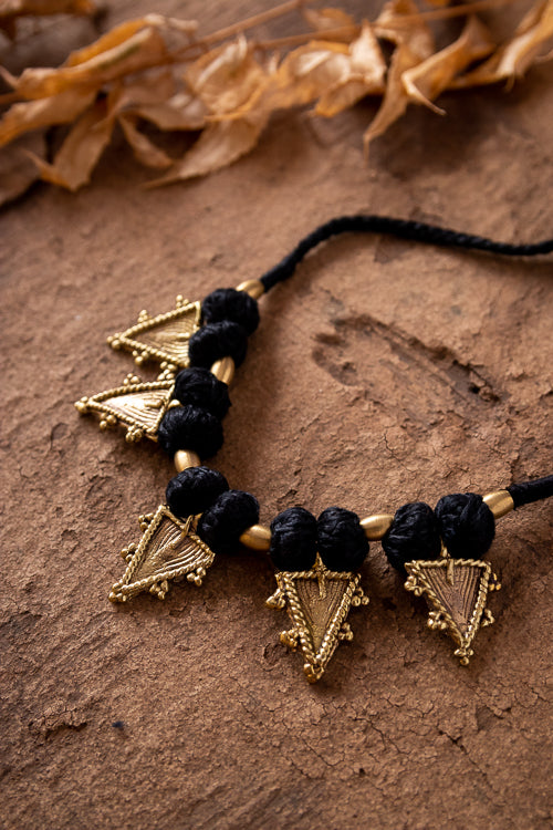 Dokra artisanal necklace