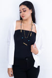 Miharu Dokra Pipe Double Layered Necklace