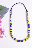 Brass Thread Opera Necklace D22c
