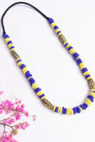 Brass Thread Opera Necklace D22c