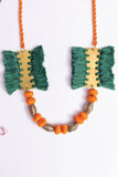 Brass Thread Matinee Necklace D35d