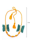 Brass Thread Matinee Necklace D35d