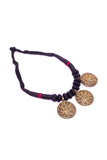 Brass Thread Choker Necklace D53h