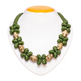 Brass Thread Choker Necklace D61d