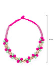 Brass Thread Choker Necklace D61j