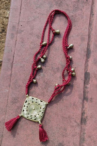 Brass Thread Princess Necklace D79c