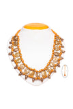 Brass Thread Choker Necklace D83b