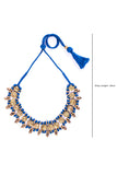 Brass Thread Choker Necklace D83c