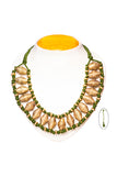 Brass Thread Choker Necklace D86
