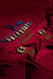 Brass Thread Collar Necklace D87