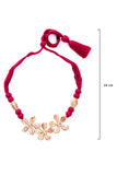 Brass Thread Princess Necklace D88a