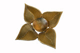 Dhokra Leafy Candle Stand