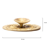 Small Floral Candle Stand