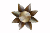 Dhokra Lotus Candle Stand
