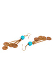 Miharu Brass Chain Earring DEr17a