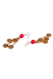 Miharu Brass Chain Earring DEr17b