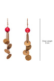 Miharu Brass Chain Earring DEr17b