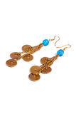 Miharu Brass Chain Earring DEr17c