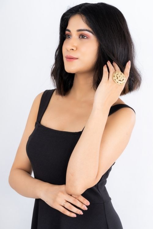 Dhokra Circular Finger Ring