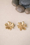 Miharu Dhokra Double Flower Earrings
