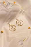 Spiral light earrings EB13