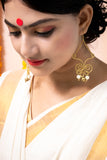 Pearl with Dangle & Drop Earrings EB19
