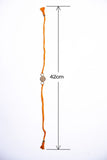 Miharu Handmade Dokra Wire Double Rounded Rakhi