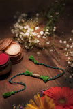 Miharu Handmade Multi Thread Dokra Twisted Rakhi