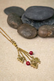 Dokra Triangle Brass Necklace