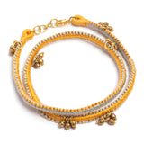 Buy Dokra Thread Bracelet Online - Miharu Crafts