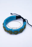 Miharu Multicolored Cord Wristband Bracelet TBr13
