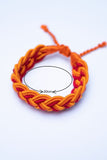 Miharu Cotton Thread and Cord Braided Wristband TBr18