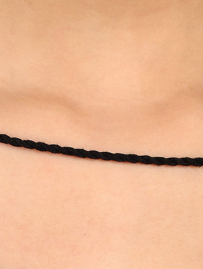 Black Gold Tone Necklace