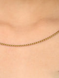 Black Gold Tone Necklace