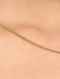 Multicolored Gold Tone Necklace